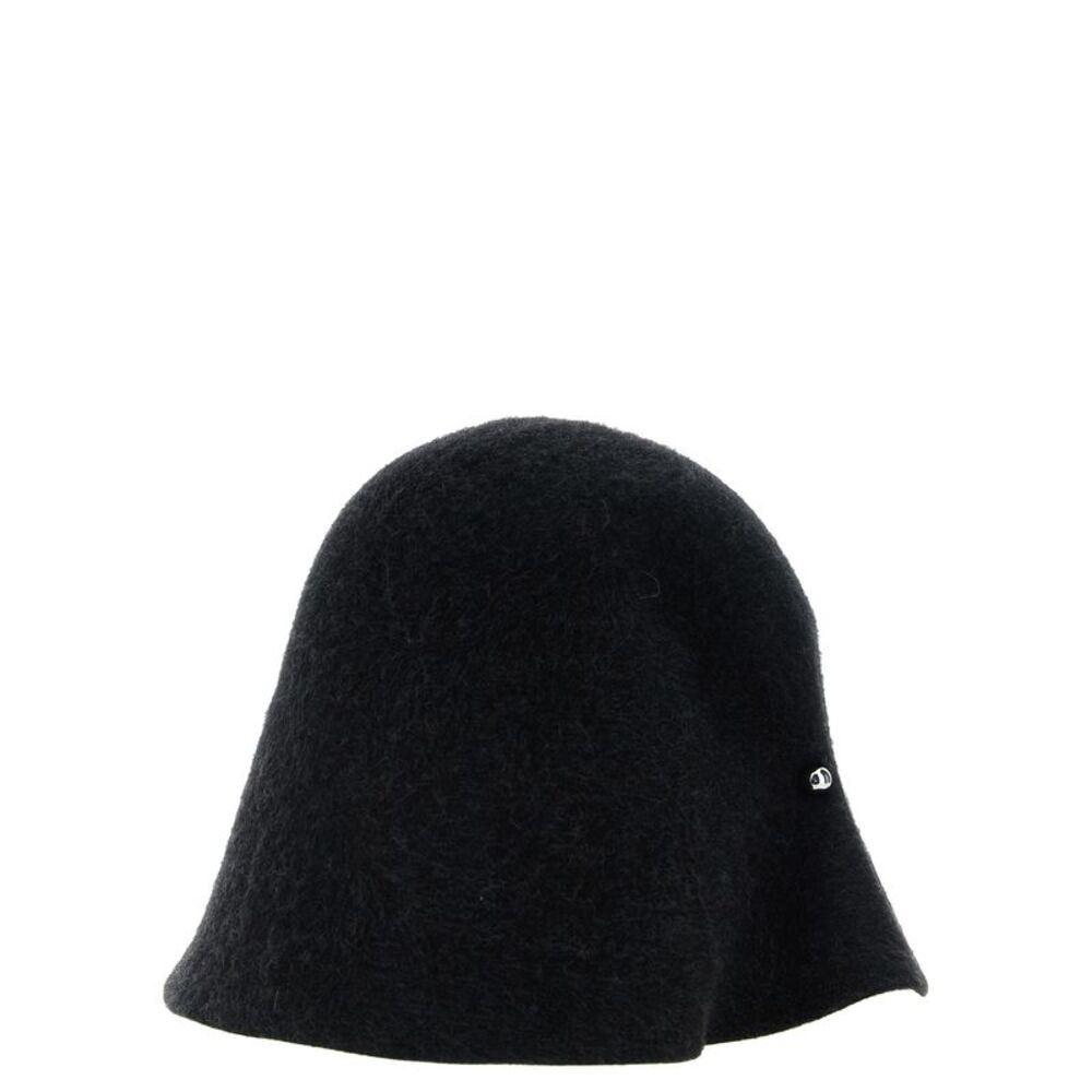 Jacquemus Black Merino Wool Women's Hat
